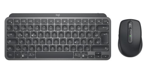Logitech 920-011054 klawiatura Dołączona myszka Biuro RF Wireless + Bluetooth QWERTZ Niemiecki Grafitowy Logitech 920-011054 klawiatura Dołączona myszka Biuro RF Wireless + Bluetooth QWERTZ Niemiecki Grafitowy