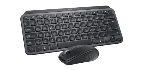 Logitech 920-011054 klawiatura Dołączona myszka Biuro RF Wireless + Bluetooth QWERTZ Niemiecki Grafitowy Logitech 920-011054 klawiatura Dołączona myszka Biuro RF Wireless + Bluetooth QWERTZ Niemiecki Grafitowy