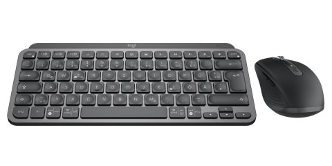Logitech 920-011054 klawiatura Dołączona myszka Biuro RF Wireless + Bluetooth QWERTZ Niemiecki Grafitowy Logitech 920-011054 klawiatura Dołączona myszka Biuro RF Wireless + Bluetooth QWERTZ Niemiecki Grafitowy