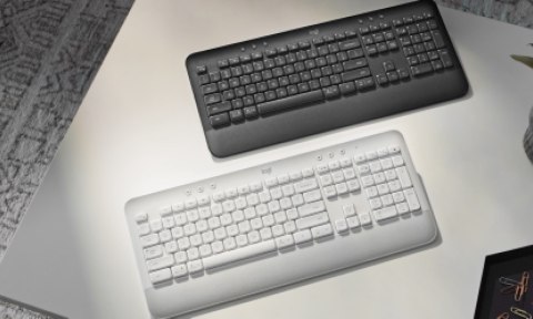 Logitech K650 Signature - Klawiatura bezprzewodowa - złamana biel - CZ/SK