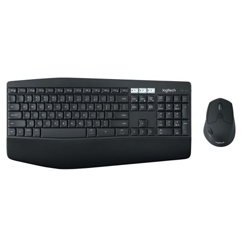 Logitech MK850 Performance klawiatura Dołączona myszka Uniwersalne RF Wireless + Bluetooth QWERTZ Niemiecki Czarny Logitech MK850 Performance klawiatura Dołączona myszka Uniwersalne RF Wireless + Bluetooth QWERTZ Niemiecki Czarny