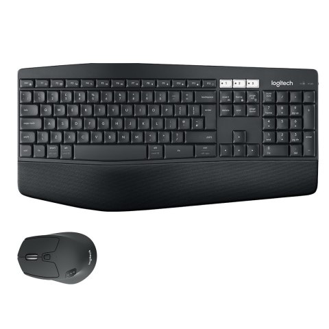 Logitech MK850 Performance klawiatura Dołączona myszka Uniwersalne RF Wireless + Bluetooth QWERTZ Niemiecki Czarny Logitech MK850 Performance klawiatura Dołączona myszka Uniwersalne RF Wireless + Bluetooth QWERTZ Niemiecki Czarny