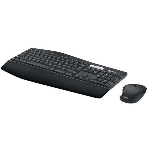 Logitech MK850 Performance klawiatura Dołączona myszka Uniwersalne RF Wireless + Bluetooth QWERTZ Niemiecki Czarny Logitech MK850 Performance klawiatura Dołączona myszka Uniwersalne RF Wireless + Bluetooth QWERTZ Niemiecki Czarny