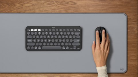 Logitech Pebble 2 M350s myszka Podróżniczy Oburęczny RF Wireless + Bluetooth Optyczny 4000 DPI