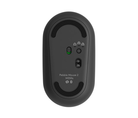 Logitech Pebble 2 M350s myszka Podróżniczy Oburęczny RF Wireless + Bluetooth Optyczny 4000 DPI