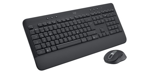 Logitech Signature MK650 Combo For Business klawiatura Dołączona myszka Biuro Bluetooth QWERTZ Niemiecki Grafitowy Logitech Signature MK650 Combo For Business klawiatura Dołączona myszka Biuro Bluetooth QWERTZ Niemiecki Grafitowy