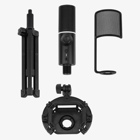 Streamplify MIC TRIPOD Czarny Mikrofon studyjny Streamplify MIC TRIPOD Czarny Mikrofon studyjny