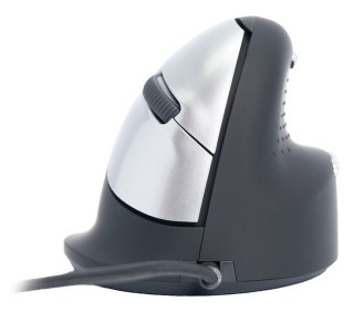 Ergonomiczna mysz R-Go Maus HE ergonomicznie praworęczna USB średnia czarna retail
