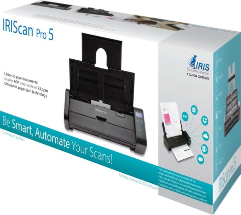IRISCAN SKANER PRO 5 CZARNY Z PODAJNIKIEM IRISCAN SKANER PRO 5 CZARNY Z PODAJNIKIEM
