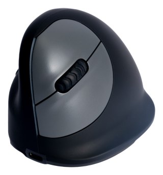 R-Go Pele HE ergonomiczna myszka lewa Bluetooth sidabrina