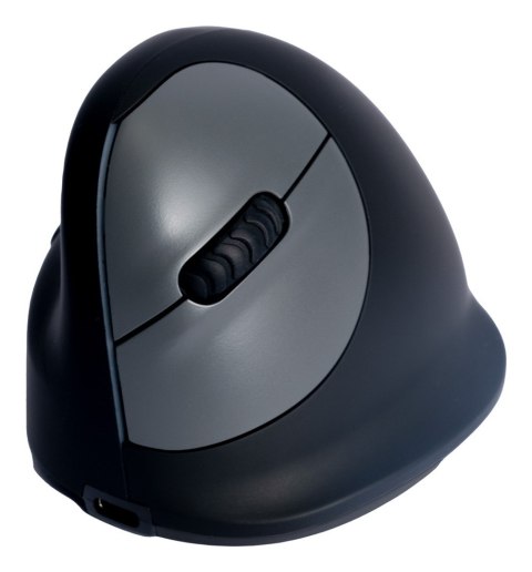 R-Go Pele HE ergonomiczna myszka lewa Bluetooth sidabrina