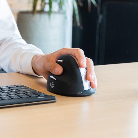R-Go Tools Ergonomiczna mysz R-Go HE mysz rozmiar duży, leworęczna, bezprzewodowa, czarna R-Go Tools Ergonomiczna mysz R-Go HE mysz rozmiar duży, leworęczna, bezprzewodowa, czarna