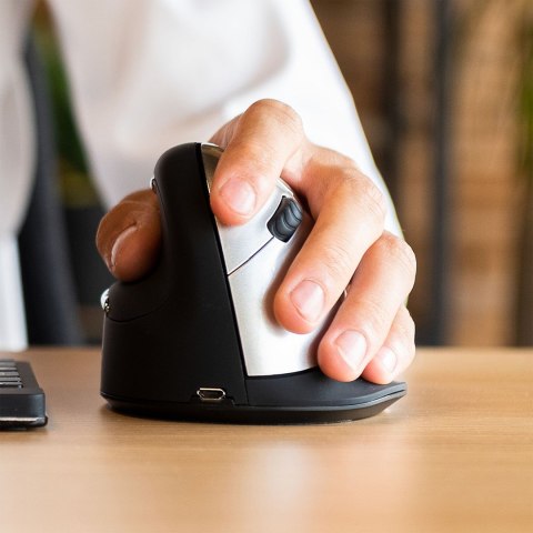 R-Go Tools Ergonomiczna mysz R-Go HE mysz rozmiar duży, leworęczna, bezprzewodowa, czarna R-Go Tools Ergonomiczna mysz R-Go HE mysz rozmiar duży, leworęczna, bezprzewodowa, czarna