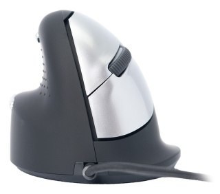 R Go Tools R-Go Pele HE ergonomisch links USB mittel juodas/silb retail