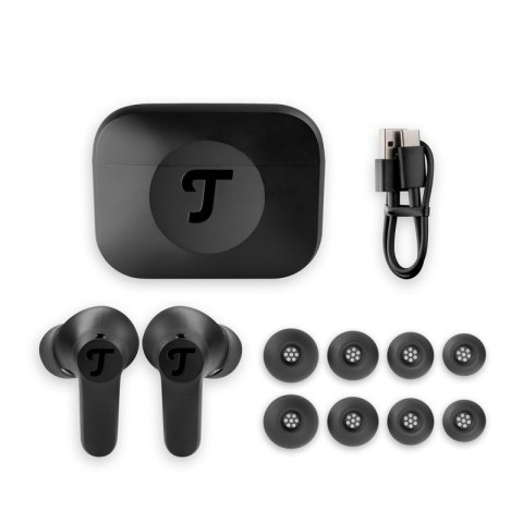 Słuchawki Teufel AIRY TWS 2 True-Wireless Bluetooth rubinowo-czerwone - 20 KHz Słuchawki Teufel AIRY TWS 2 True-Wireless Bluetooth rubinowo-czerwone - 20 KHz