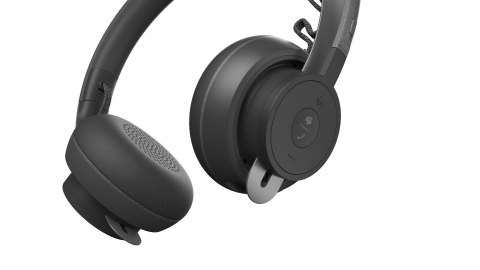 Słuchawki z mikrofonem Logitech Zone (981000854) Bluetooth Grafitowy