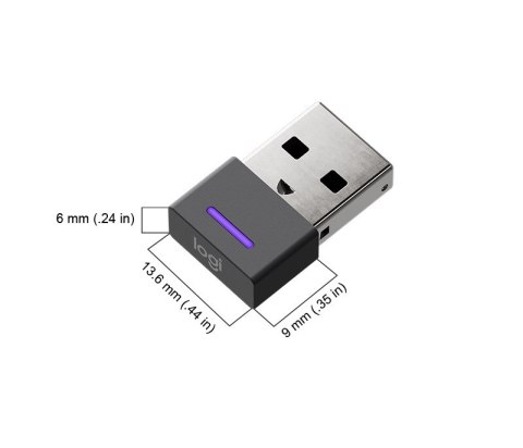 Słuchawki z mikrofonem Logitech Zone (981000854) Bluetooth Grafitowy