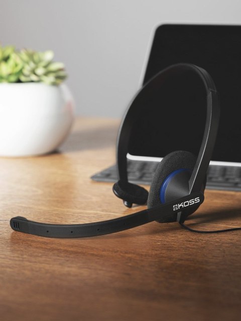 Koss Headphones CS200 USB Wired, On-Ear, Microphone, USB Type-A, Black Koss Headphones CS200 USB Wired, On-Ear, Microphone, USB Type-A, Black
