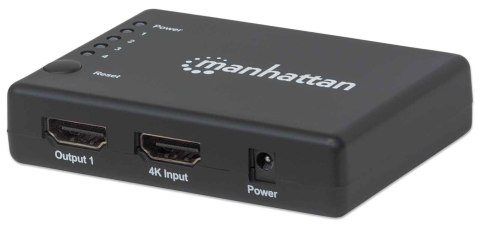 Manhattan 207706 rozgałęziacz telewizyjny HDMI 4x HDMI Manhattan 207706 rozgałęziacz telewizyjny HDMI 4x HDMI