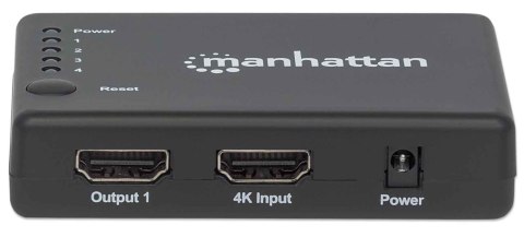 Manhattan 207706 rozgałęziacz telewizyjny HDMI 4x HDMI Manhattan 207706 rozgałęziacz telewizyjny HDMI 4x HDMI