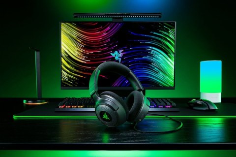 Razer Kraken V4 X Zestaw słuchawkowy Przewodowa Opaska na głowę Gaming USB Type-C / USB Type-A Czarny Razer Kraken V4 X Zestaw słuchawkowy Przewodowa Opaska na głowę Gaming USB Type-C / USB Type-A Czarny