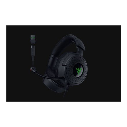 Razer Kraken V4 X Zestaw słuchawkowy Przewodowa Opaska na głowę Gaming USB Type-C / USB Type-A Czarny Razer Kraken V4 X Zestaw słuchawkowy Przewodowa Opaska na głowę Gaming USB Type-C / USB Type-A Czarny