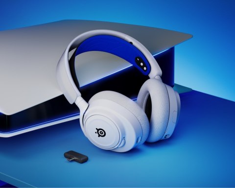 Słuchawki SteelSeries Arctis Nova 7P Białe Słuchawki SteelSeries Arctis Nova 7P Białe