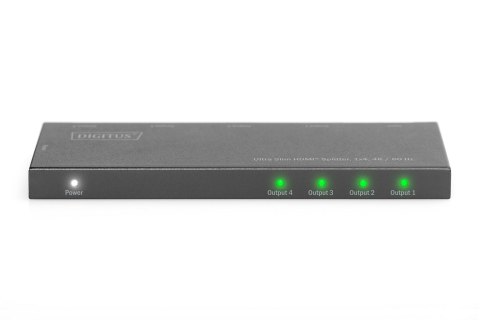 Splitter HDMI 4-portowy UHD4K 60Hz HDR HDCP 2.2 audio Splitter HDMI 4-portowy UHD4K 60Hz HDR HDCP 2.2 audio