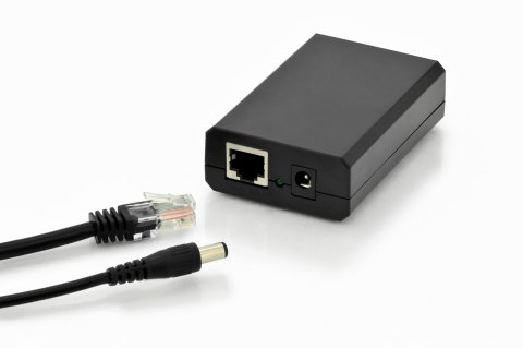Splitter PoE+ 802.3at do RJ45/DC5/9/12V dla urządzeń bez PoE Splitter PoE+ 802.3at do RJ45/DC5/9/12V dla urządzeń bez PoE
