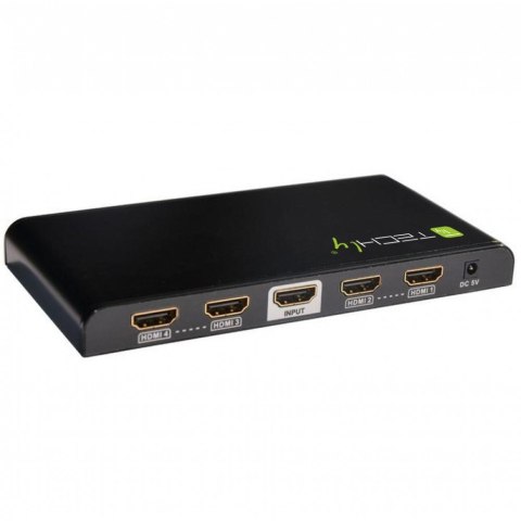 TECHLY SPLITTER HDMI 1/4 ULTRA HD 3D IDATA HDMI-4K4 TECHLY SPLITTER HDMI 1/4 ULTRA HD 3D IDATA HDMI-4K4
