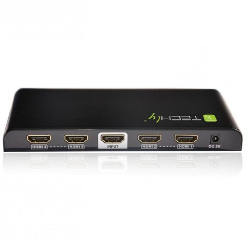 TECHLY SPLITTER HDMI 1/4 ULTRA HD 3D IDATA HDMI-4K4 TECHLY SPLITTER HDMI 1/4 ULTRA HD 3D IDATA HDMI-4K4