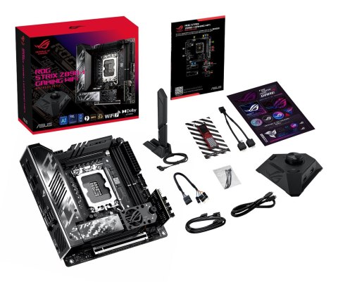 ASUS ROG STRIX Z890-I GAMING WIFI Intel Z890 LGA 1851 (Socket V1) mini ITX ASUS ROG STRIX Z890-I GAMING WIFI Intel Z890 LGA 1851 (Socket V1) mini ITX