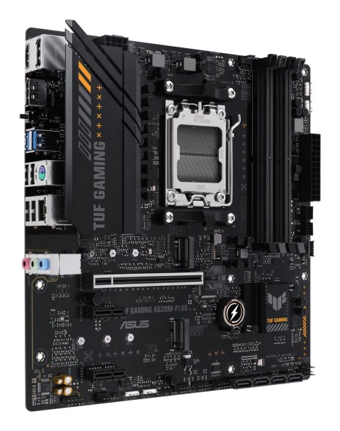 ASUS TUF GAMING A620M-PLUS AMD A620 Gniazdo AM5 micro ATX ASUS TUF GAMING A620M-PLUS AMD A620 Gniazdo AM5 micro ATX