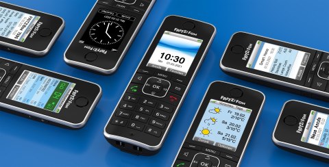 FRITZ!Fon C6 Telefon w systemie DECT Nazwa i identyfikacja dzwoniącego Czarny FRITZ!Fon C6 Telefon w systemie DECT Nazwa i identyfikacja dzwoniącego Czarny