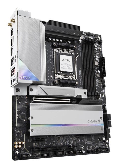 GIGABYTE B650 AERO G płyta główna AMD B650 Gniazdo AM5 ATX GIGABYTE B650 AERO G płyta główna AMD B650 Gniazdo AM5 ATX
