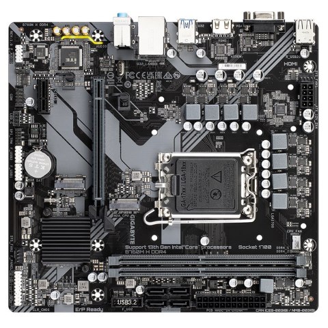 Gigabyte B760M H DDR4 (rev. 1.0) Intel B760 Express LGA 1700 micro ATX Gigabyte B760M H DDR4 (rev. 1.0) Intel B760 Express LGA 1700 micro ATX
