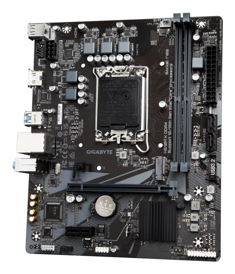 Gigabyte H610M K DDR4 1.0 płyta główna Intel H610 Express LGA 1700 micro ATX Gigabyte H610M K DDR4 1.0 płyta główna Intel H610 Express LGA 1700 micro ATX