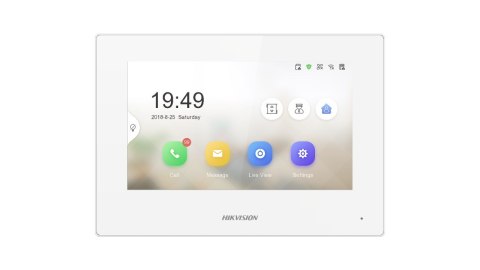 Hikvision DS-KH6320-WTE1-W wideodomofon 17,8 cm (7") Biały