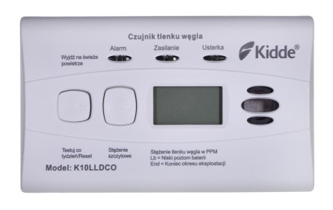 K10LLDCO KIDDE CZUJNIK TLENKU WĘGLA I CZADU K10LLDCO KIDDE CZUJNIK TLENKU WĘGLA I CZADU
