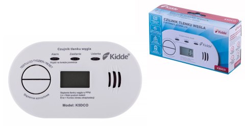 K5DCO KIDDE CZUJNIK TLENKU WĘGLA I CZADU K5DCO KIDDE CZUJNIK TLENKU WĘGLA I CZADU