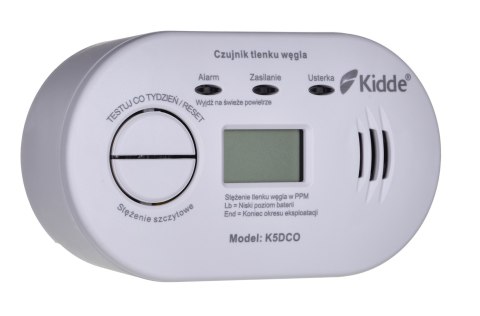 K5DCO KIDDE CZUJNIK TLENKU WĘGLA I CZADU K5DCO KIDDE CZUJNIK TLENKU WĘGLA I CZADU