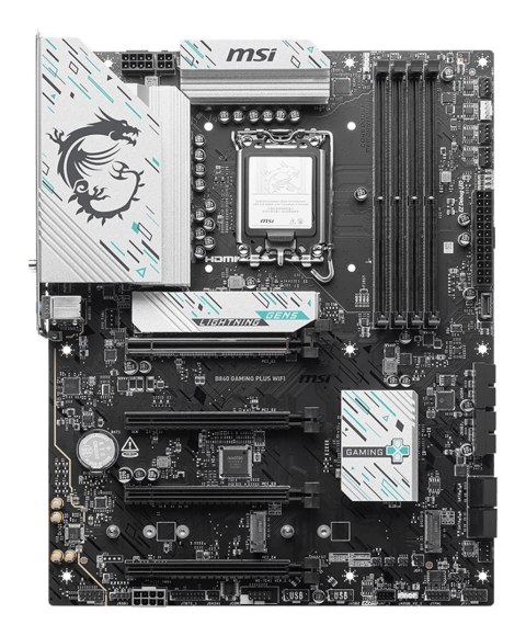 MSI B860 GAMING PLUS WIFI płyta główna Intel B860 LGA 1851 (Socket V1) ATX MSI B860 GAMING PLUS WIFI płyta główna Intel B860 LGA 1851 (Socket V1) ATX