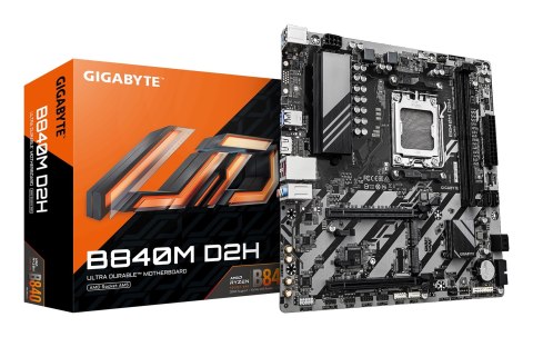 Płyta główna Gigabyte B840M D2H (B840,AM5,mATX,DDR5) Płyta główna Gigabyte B840M D2H (B840,AM5,mATX,DDR5)