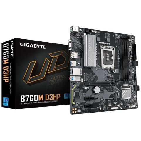 Płyta główna MB B760 S1700 MATX/B760M D3HP 1.0 GIGABYTE Płyta główna MB B760 S1700 MATX/B760M D3HP 1.0 GIGABYTE