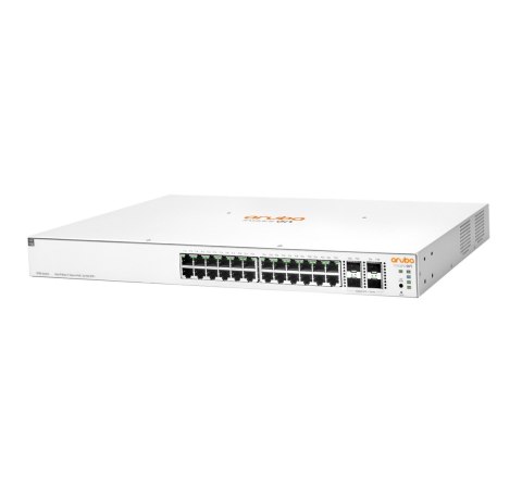 HPE Aruba Networking Aruba Instant On 1930 24G Class4 PoE 4SFP/SFP+ 370W Zarządzany L2+ Gigabit Ethernet (10/100/1000) Obsługa P HPE Aruba Networking Aruba Instant On 1930 24G Class4 PoE 4SFP/SFP+ 370W Zarządzany L2+ Gigabit Ethernet (10/100/1000) Obsługa P