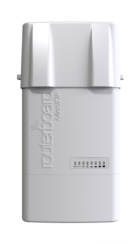 Urządzenie klienckie MikroTik BaseBox 2 RB912UAG-2HPnD-OUT, 2,4GHz, 1x RJ45 1000Mb/s, 1x miniPCIe, 1x USB