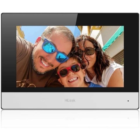Wideodomofon HILOOK HD-VIS-04 7" ekran LCD TFT 1024x600px WiFi Czarny, Srebrny Wideodomofon HILOOK HD-VIS-04 7" ekran LCD TFT 1024x600px WiFi Czarny, Srebrny
