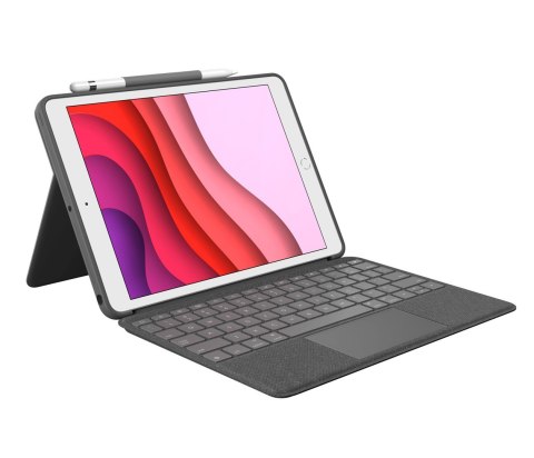 Logitech Combo Touch QWERTY British English Smart Connector Grafitowy Logitech Combo Touch QWERTY British English Smart Connector Grafitowy