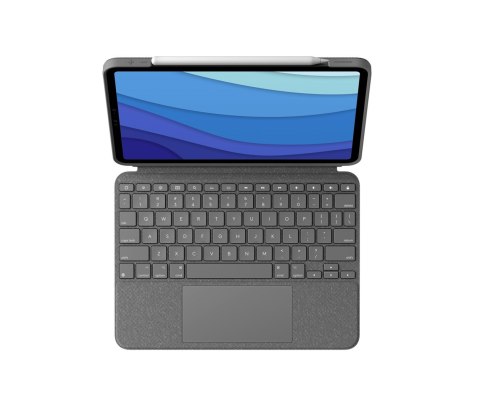 Logitech Combo Touch QWERTZ Niemiecki Smart Connector Szary Logitech Combo Touch QWERTZ Niemiecki Smart Connector Szary