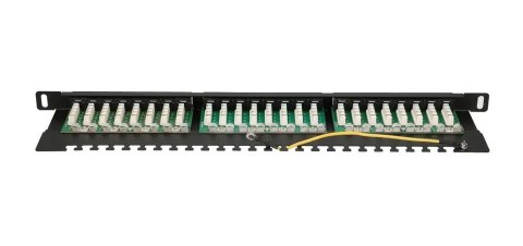 Patch panel Extralink EX.9663 (0.5U; kat. 6; 24xRJ-45)